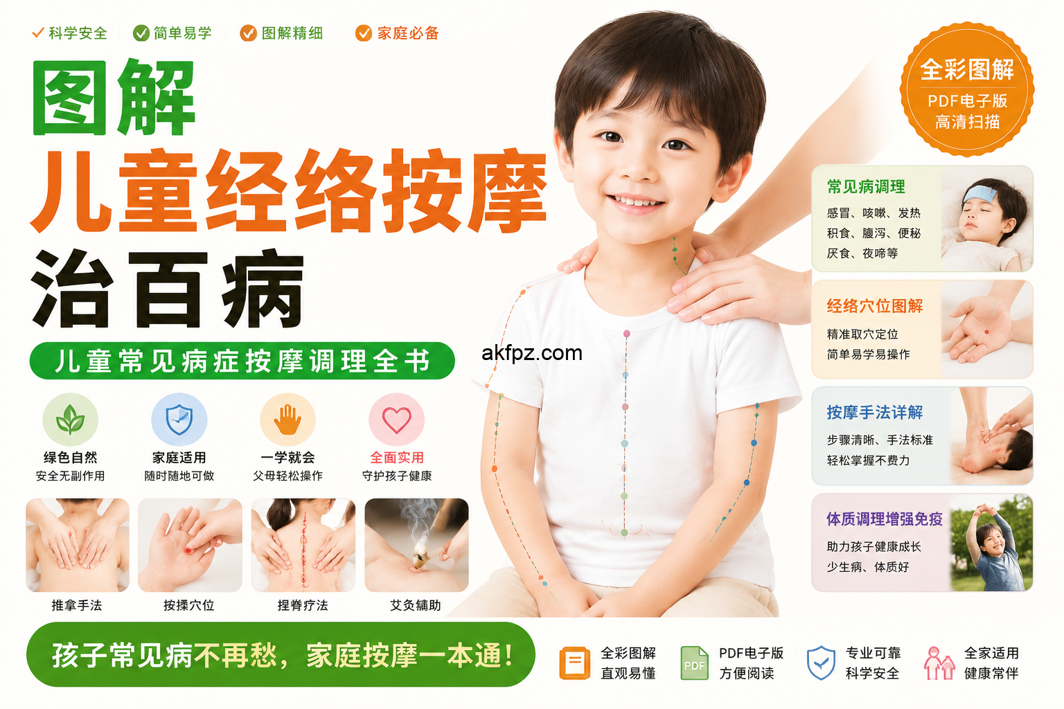 36d153b1 4724 4f02 a462 69d45d2a3b88 图解儿童经络按摩治百病